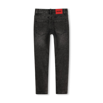 HUGO Svarta smala jeans