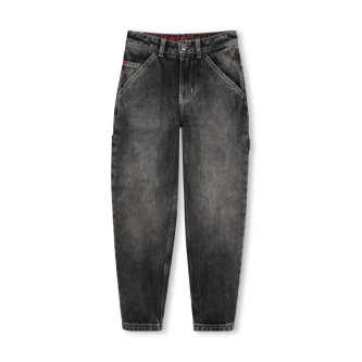 HUGO Loose-fit jeans black