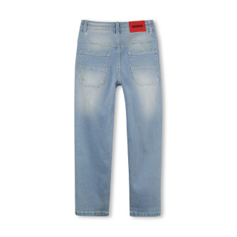 HUGO Jeans 5 zakken blauw