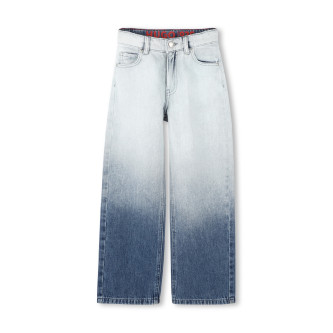 HUGO Jeans med bl gradient-effekt