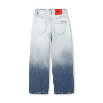 HUGO Jeans met blauw verloopeffect