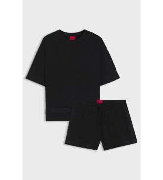 HUGO Stile pigiama nero