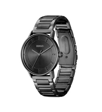 HUGO Analogue Clock Ensure black