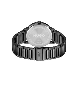 HUGO Analogue Clock Ensure black