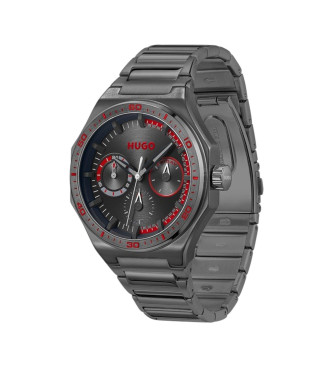 HUGO Analoguhr Gral Sport schwarz