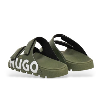 HUGO Evander green sandals