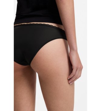 HUGO Set 3 Calcinhas Micro preto
