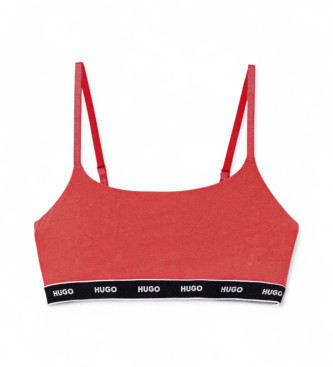 HUGO Set van twee beha's zwart, rood