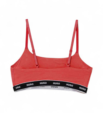 HUGO Set van twee beha's zwart, rood
