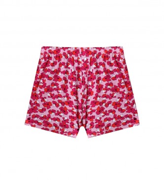 HUGO Pink floral shorts