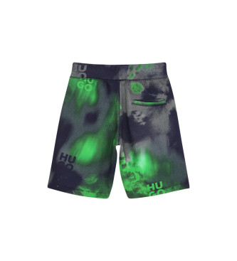 HUGO Shorts G00422 navy, green