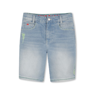HUGO Blaue Denim-Shorts