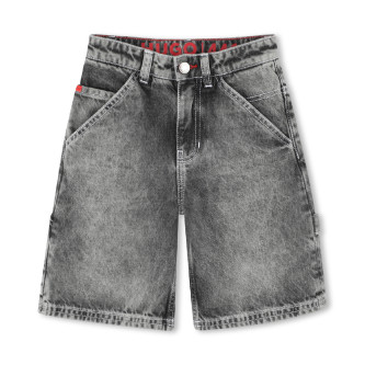 HUGO Black denim shorts