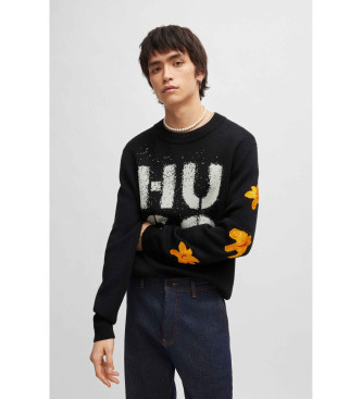 HUGO Stackon jumper black