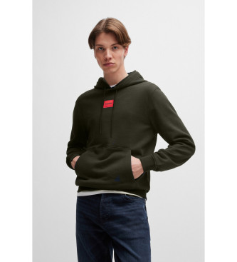 HUGO Groen casual sweatshirt