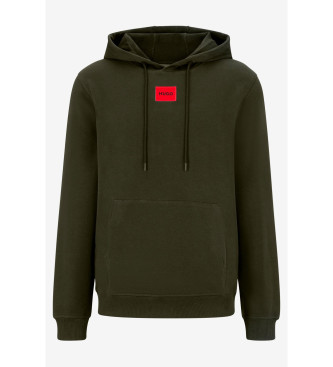 HUGO Sweat dcontract vert