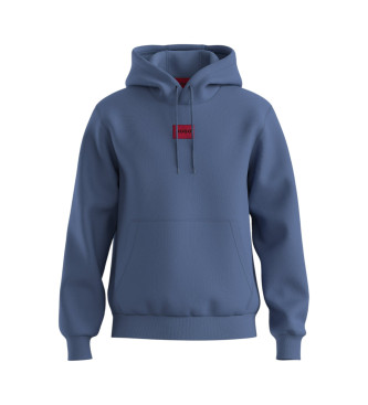 HUGO Sudadera con capucha azul
