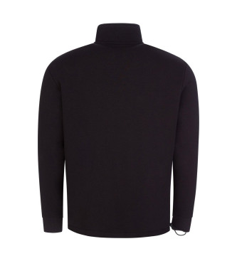 HUGO Linked zip-up sweatshirt black