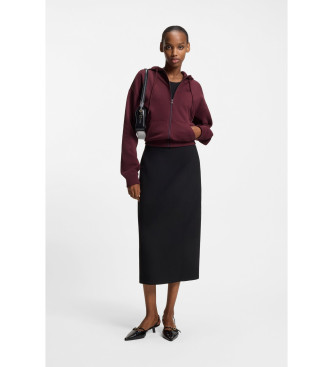 HUGO Sweater Dalfine bordeaux