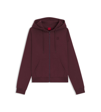 HUGO Sweater Dalfine bordeaux