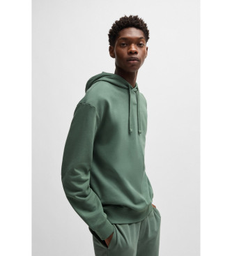 HUGO Sweatshirt Dapo vert 