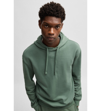 HUGO Sweatshirt Dapo vert 