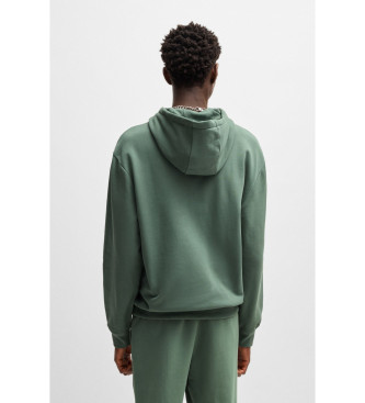 HUGO Sweatshirt Dapo vert 