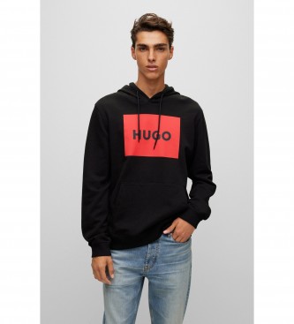 HUGO Duratschi Sweatshirt schwarz