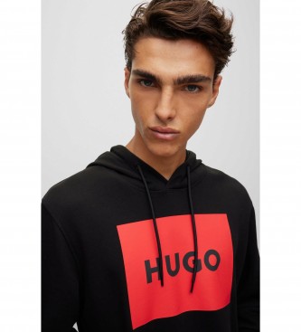 HUGO Duratschi Sweatshirt schwarz