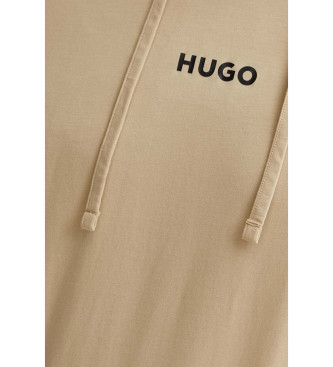 HUGO Linked beige sweatshirt