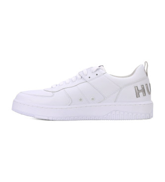 HUGO Kilian Leder Sneakers wei