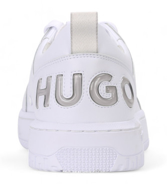 HUGO Zapatillas de Piel Kilian blanco