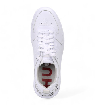 HUGO Kilian Leather Sneakers white