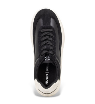 HUGO Lyzz Leather Sneakers black