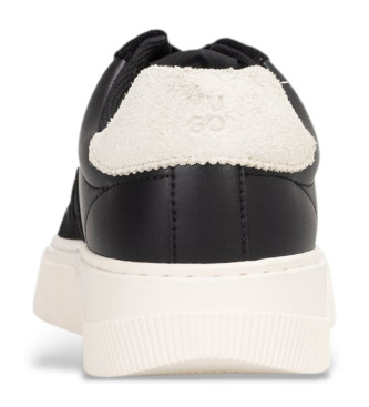 HUGO Lyzz Leather Sneakers black