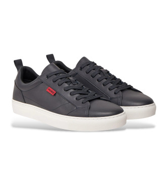 HUGO Sneakers in pelle blu navy Morrie Tenn