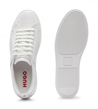 HUGO Futurism Leather Sneakers white