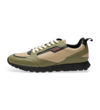 HUGO Trainers Icelin green, beige
