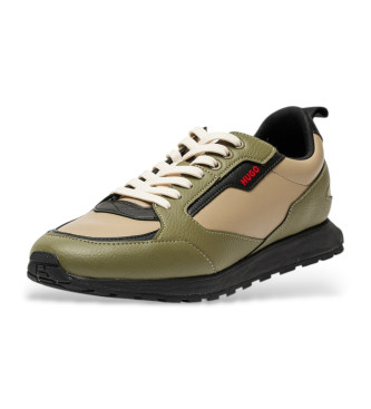 HUGO Trainers Icelin green, beige