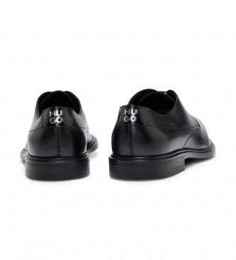 HUGO Leather Derby Shoes black
