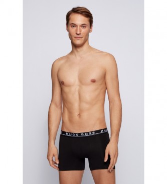 BOSS Confezione da 3 boxer 50325404 nero, rosso, blu