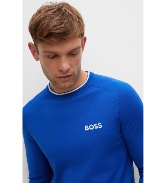 BOSS Ralvin blue sweater