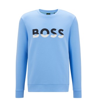 BOSS Salbo blue sweater