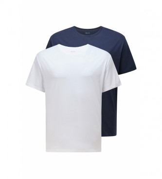 BOSS Confezione da 2 magliette bianche e blu