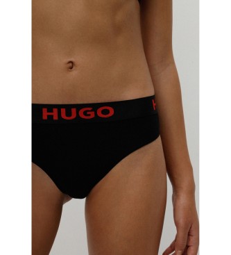 HUGO Sport Thong Logos black