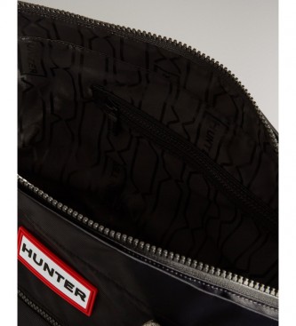 Hunter Nylon Midi Tote Bag black -30x14x37cm
