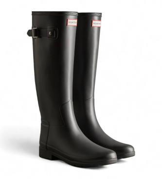 Hunter Bottes raffines noires