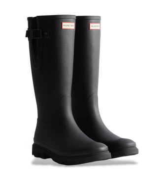 Hunter Botas Downpour ajustveis preto