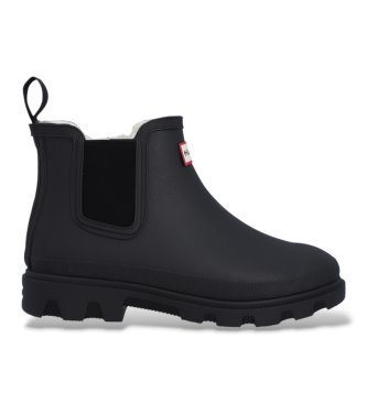 Hunter Bottines Downpour Chelsea Insulated noires