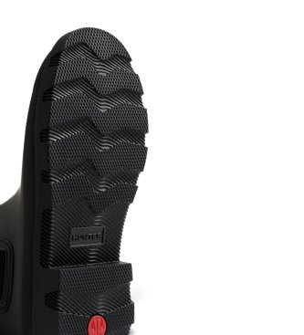 Hunter Black Downpour Chelsea rain boots